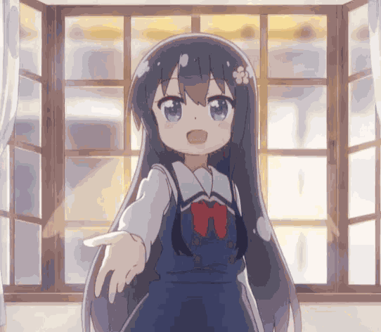 Anime Presenting GIF