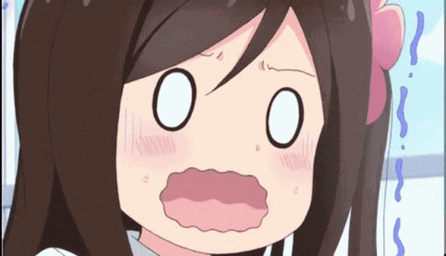 Anime Shocked GIF