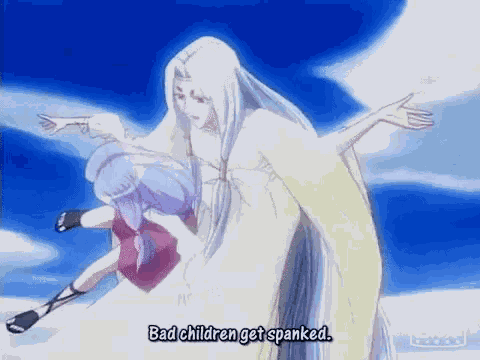 Anime Spank GIF