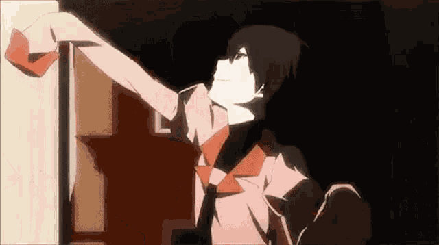 Anime Suspicious GIF