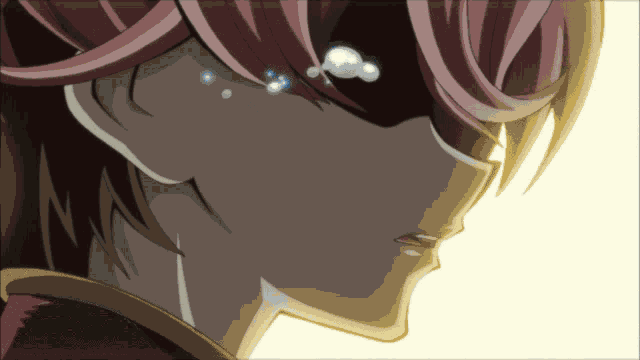 Anime Tears Sparkly GIF