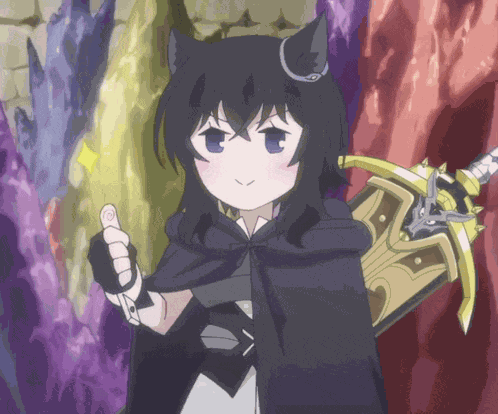 Anime Thumbs GIF