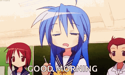 Anime Tired GIF