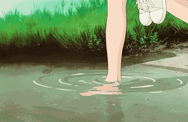 Anime Water GIF