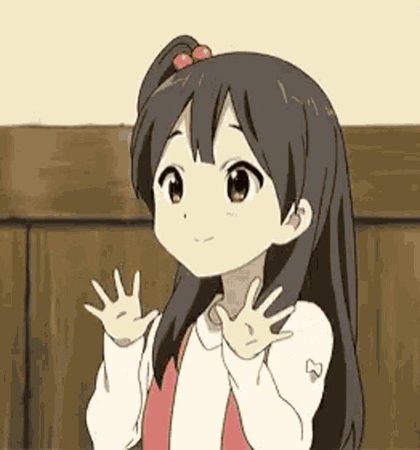 Anime Waves Hi GIF