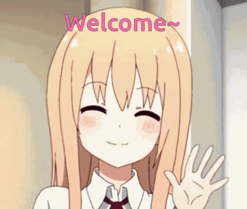 Anime Welcome GIF