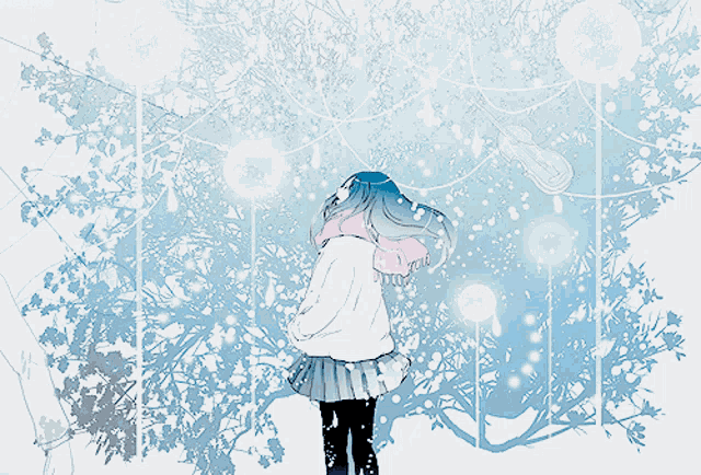 Anime Winter GIF