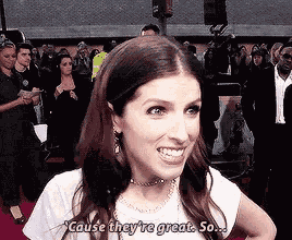 Anna Kendrick Happy GIF