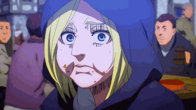 Annie Leonhart Stare GIF