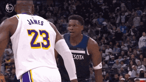 Anthony Edwards Anthony Edwards Lebron James GIF