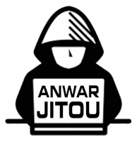 Anwarlogo Anwarjitou Sticker