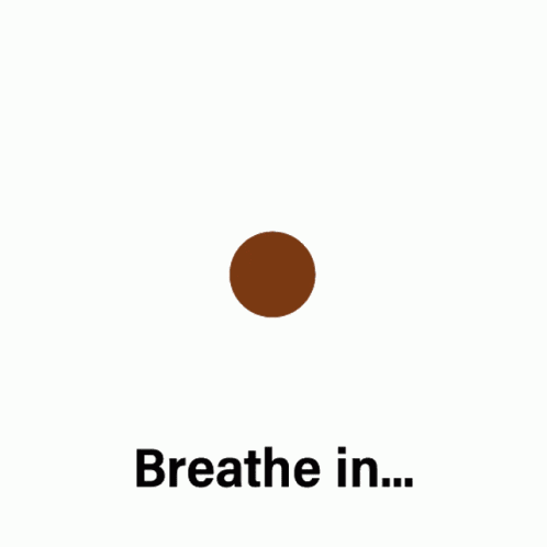 Anxiety Breathe GIF