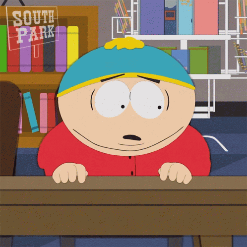 Anxious Eric Cartman GIF