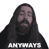 Anyways Samus Paulicelli Sticker