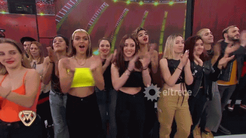 Aplausos Showmatch La Academia GIF