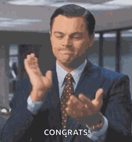 Applauding Yes GIF