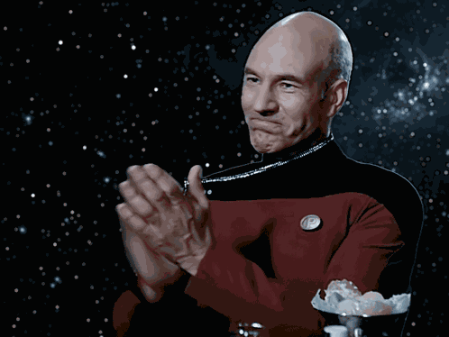 Applause Picard GIF