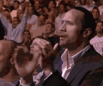 Applause The Rock GIF