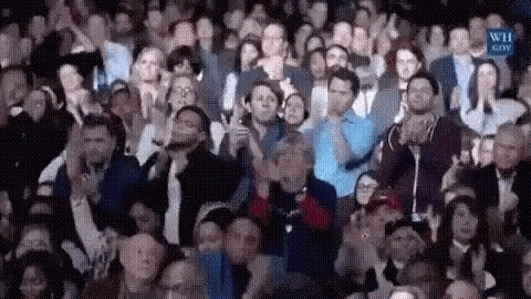 Applausi Collettivi Standing Obation GIF
