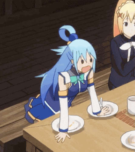 Aqua Konosuba GIF