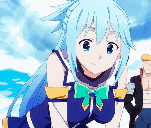 Aqua Konosuba GIF