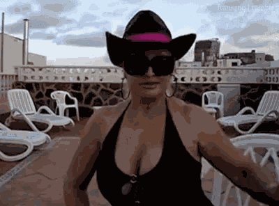 Aramis Fuster Cowgirl GIF