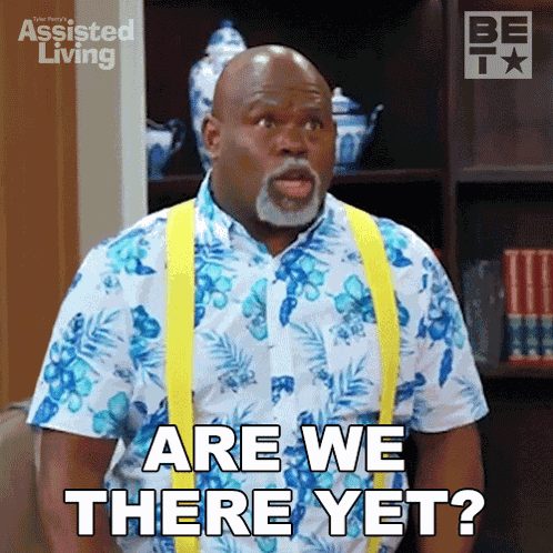 Are We There Yet Mr Brown GIF