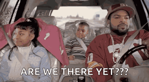 Are We There Yet Road Trip GIF