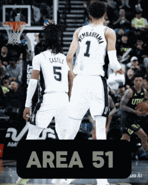 Area51 Wembanyama GIF