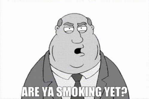 Areyasmokingyet Family Guy GIF