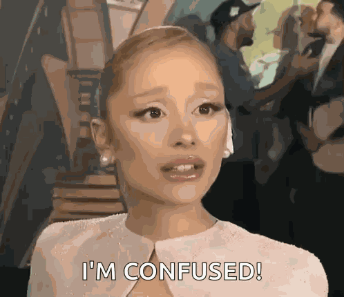 Ariana Surprised Ariana What GIF