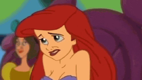 Ariel Awkward GIF