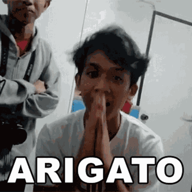 Arigato Uknown GIF