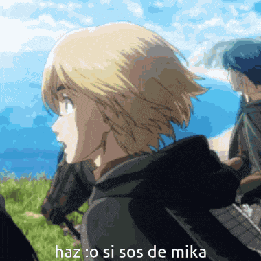 Armin Arlert Armin De Mika GIF