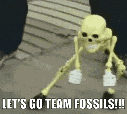 Artfight Team Fossils GIF