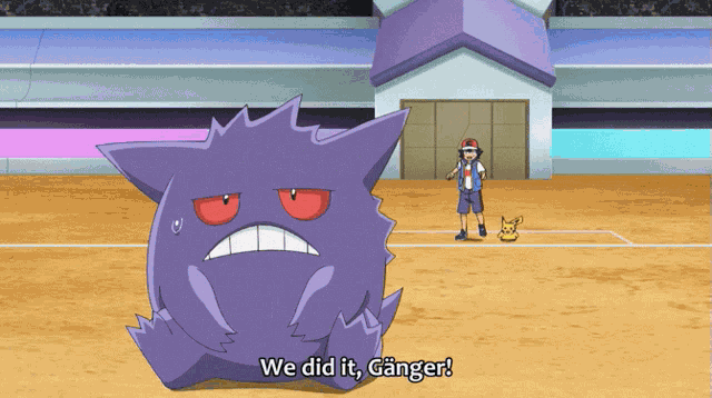 Ash Ketchum Gengar GIF