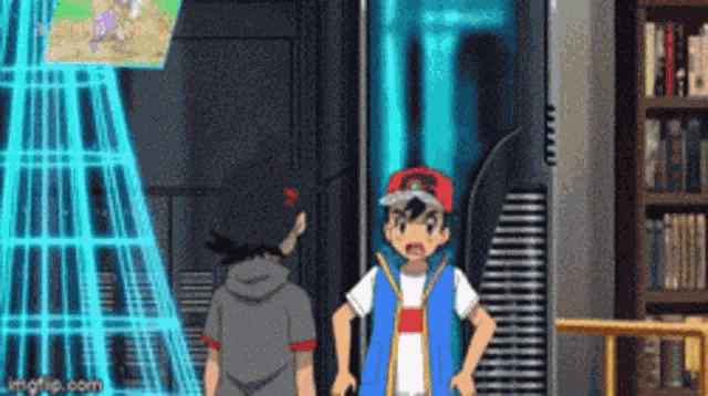 Ash Ketchum Goh GIF