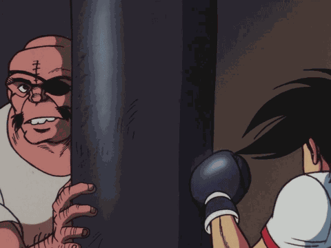 Ashita No Joe Joe And Danpei GIF