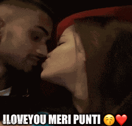 Ashmanish Kissing GIF