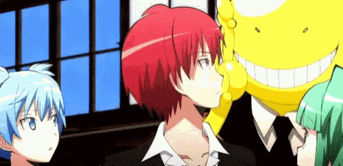 Assassins Classroom Smiling GIF