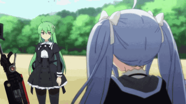 Assault Lily Bouquet Ichi Tanaka GIF