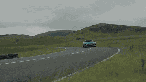 Aston Martin Valour Driving GIF
