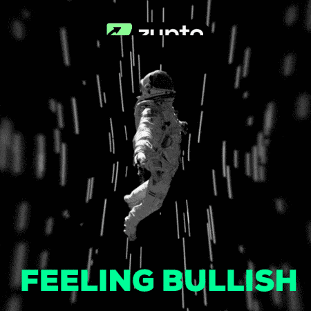 Astronaut Bullish GIF