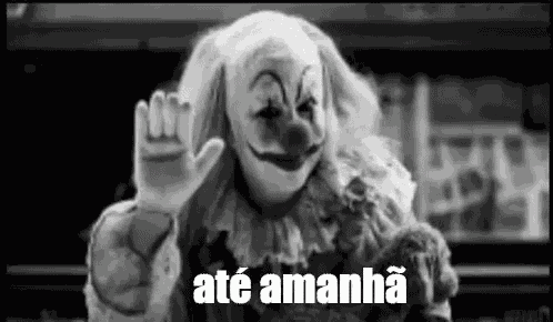Até Amanhã Palhaço GIF