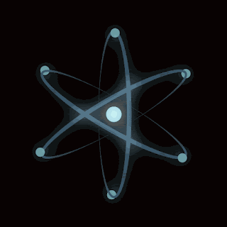 Atom Animation GIF