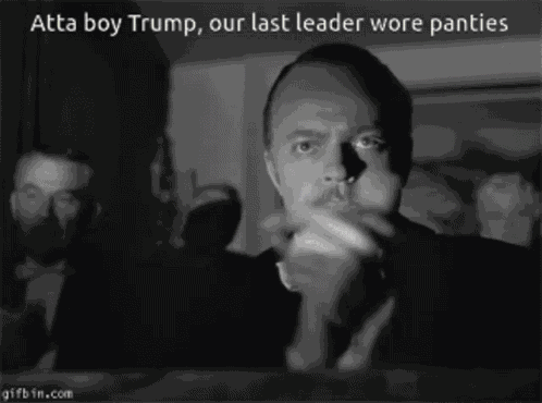 Atta Boy Trump GIF