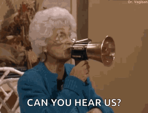 Attention Megaphone GIF