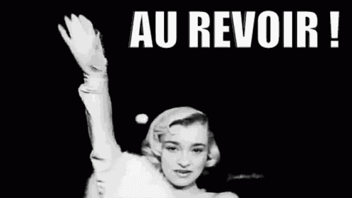 Au Revoir GIF