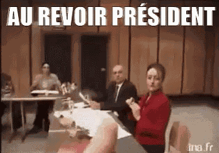 Au Revoir Président GIF