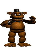 Authetic Freddy Freddy Fazbear Sticker
